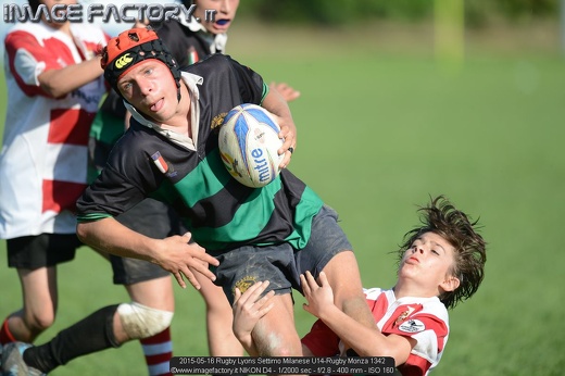 2015-05-16 Rugby Lyons Settimo Milanese U14-Rugby Monza 1342